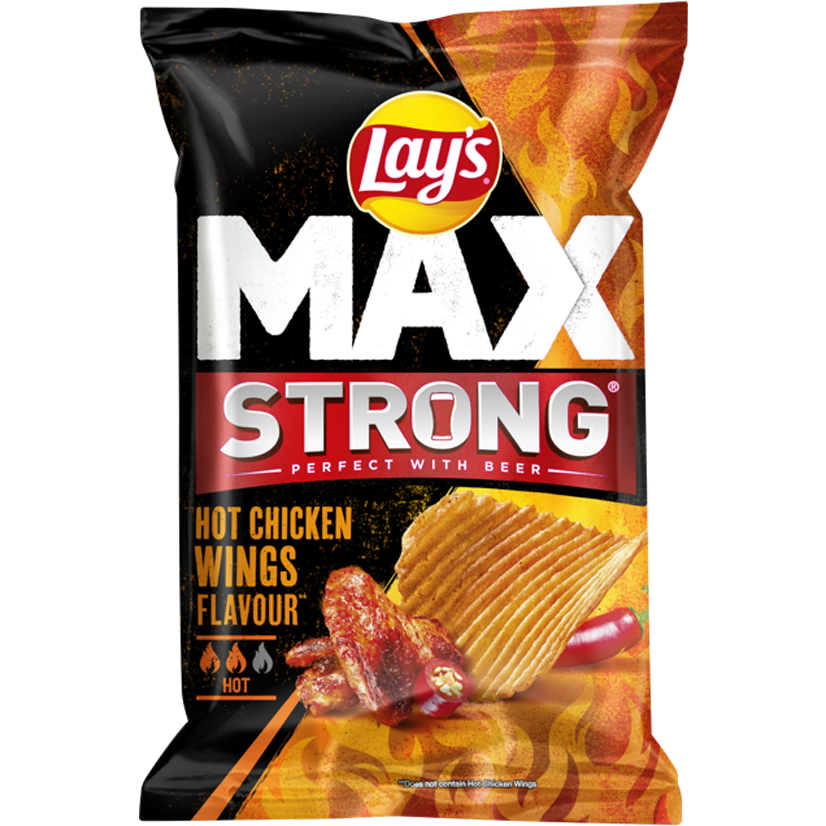 Lay's MAX Strong Hot Chicken Wings